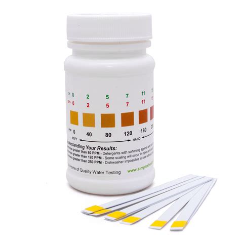 waterworks total hardness test strips|water works total hardness kit.